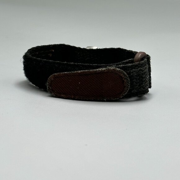 3/$30 Timex Watch Women Silver Beige Dial Nylon Strap Band Water Resistant Works - Picture 7 of 11